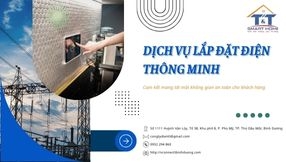 Dịch vụ - Lắp đặt điện thông minh