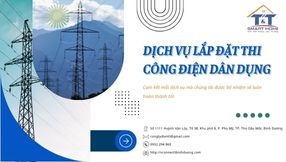 Dịch vụ - Lắp đặt thi công điện dân dụng